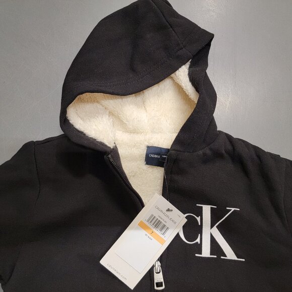 Calvin Klein Jeans Other - Calvin Klein Boys' Long Sleeve Full Zip Fleece Hoodie-Size 7